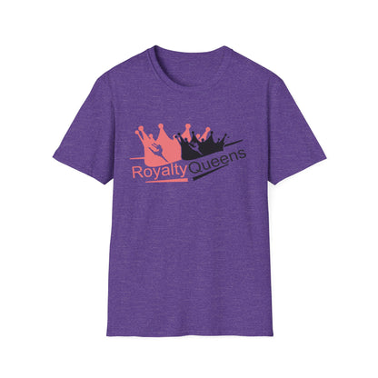 Royalty Queens Unisex Softstyle T-Shirt, Fun Casual Wear, Gift for Her, Birthday, Family Reunion, Celebration Tee