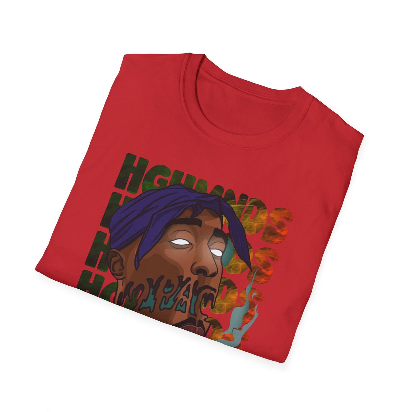 High minds Unisex Softstyle T-Shirt - Unique Artistic Design