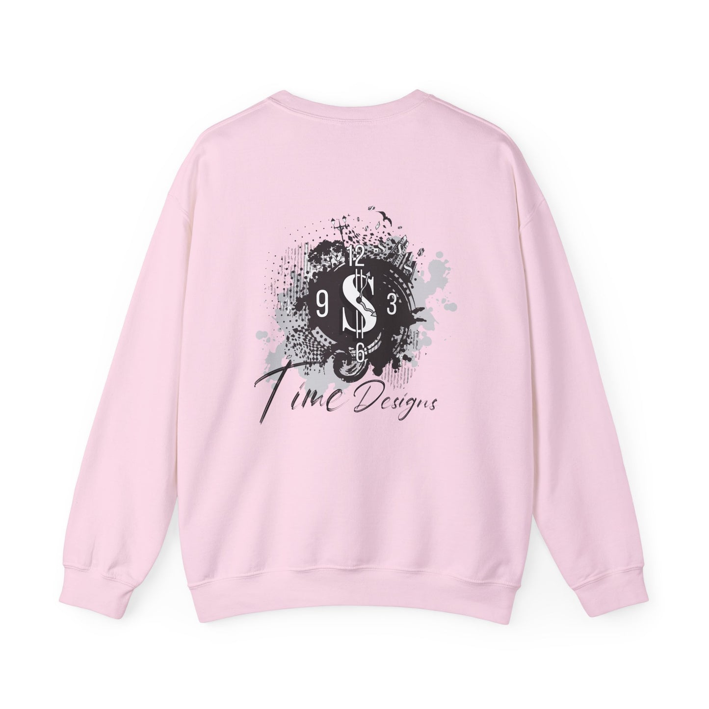 Crewneck Sweatshirt – 93 Time Designs Logo Pullover