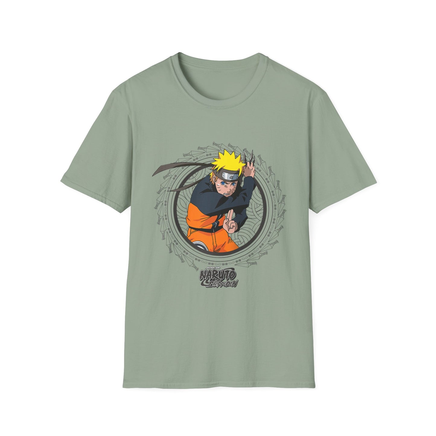 Naruto Unisex Softstyle T-Shirt - Graphic Tee for Anime Lovers