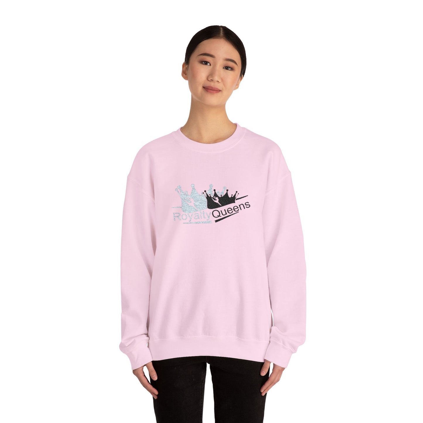 Queen Crown Crewneck Sweatshirt — 'Queens' Graphic Pride Pullover