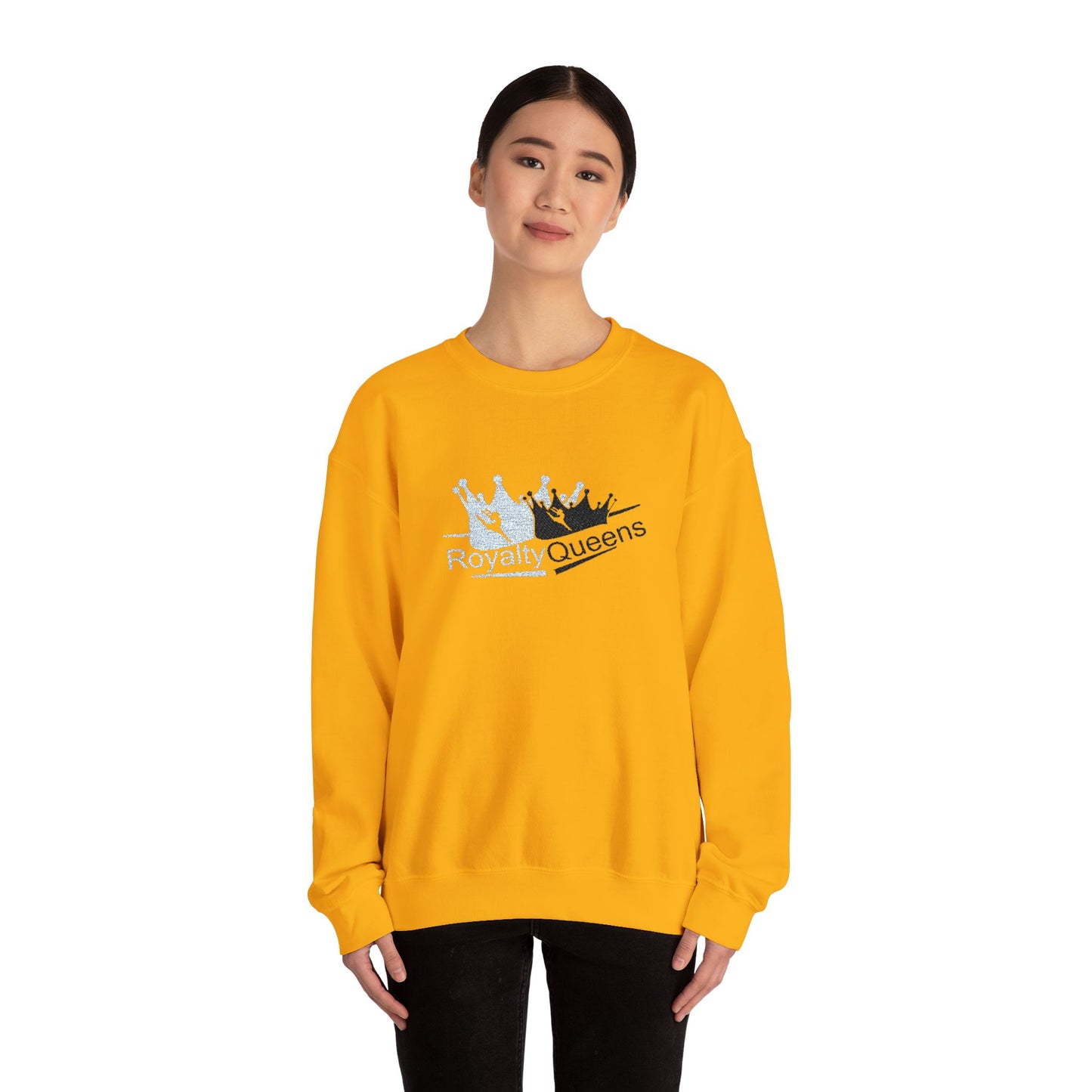 Queen Crown Crewneck Sweatshirt — 'Queens' Graphic Pride Pullover