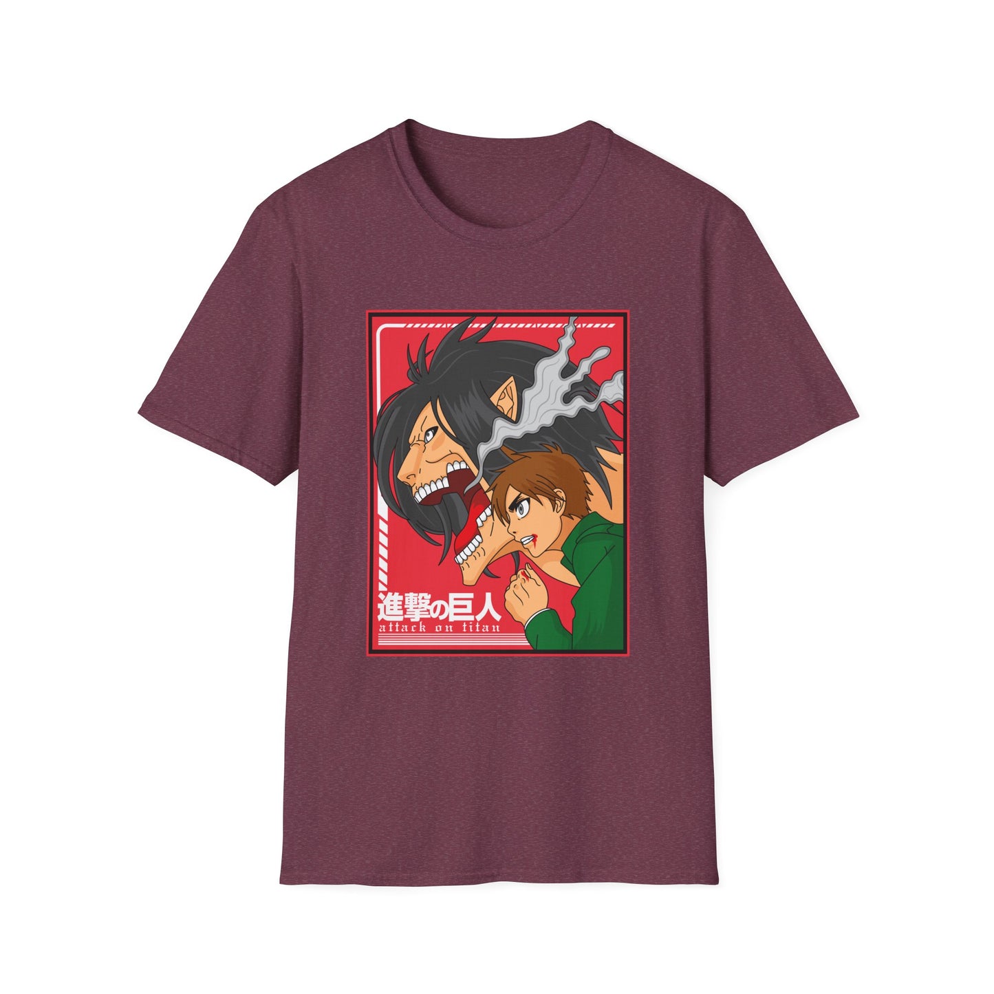 Anime-Inspired Unisex Tee - Softstyle T-Shirt, Casual Gift, Graphic Tee, Manga Apparel, Fan Merchandise