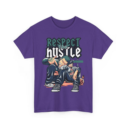 Respect the Hustle Unisex Heavy Cotton Tee - Streetwear Style Graphic Tee