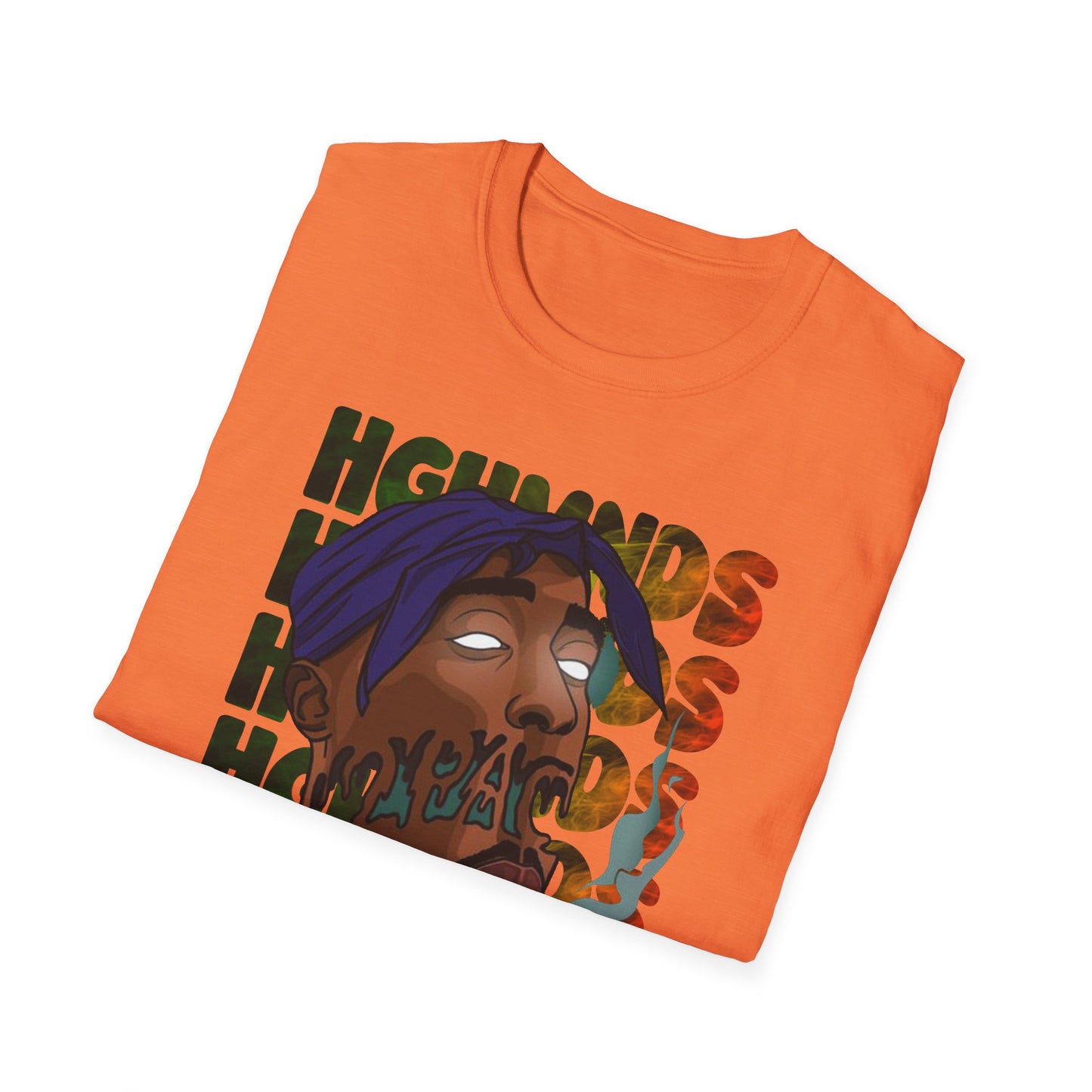 High minds Unisex Softstyle T-Shirt - Unique Artistic Design