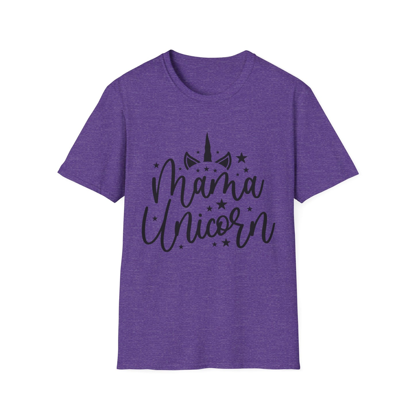 Mama Unicorn Unisex Softstyle T-Shirt – Perfect Gift for Moms, Magical Occasions & Everyday Wear