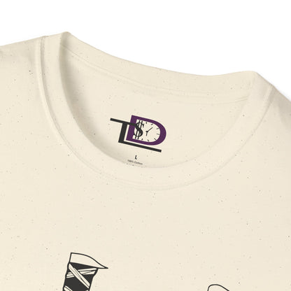 Cool Graphic Unisex T-Shirt with Edgy Knife Design