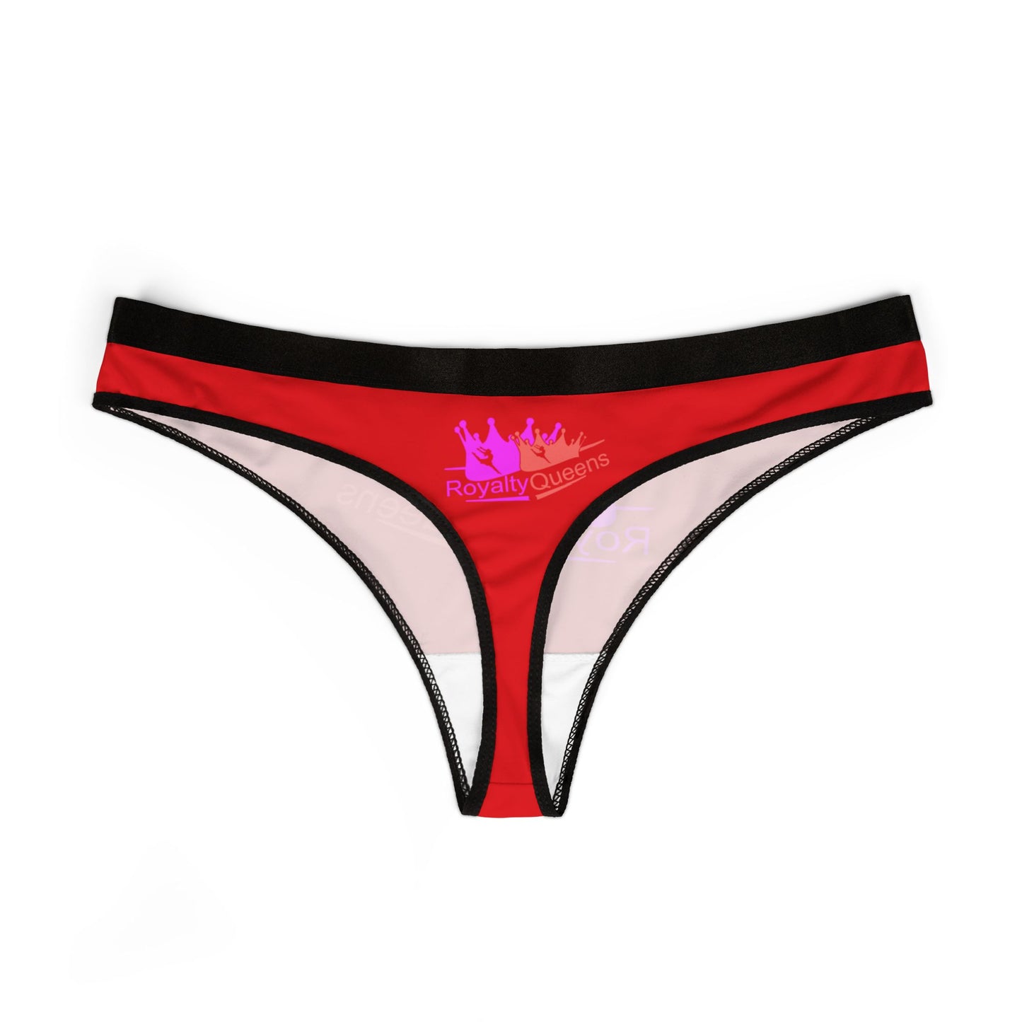 Royalty Queens Women's Thongs - Playful Lingerie, Bold Underwear for Self-Confidence, Fun Celebrations, Stylish Gifts