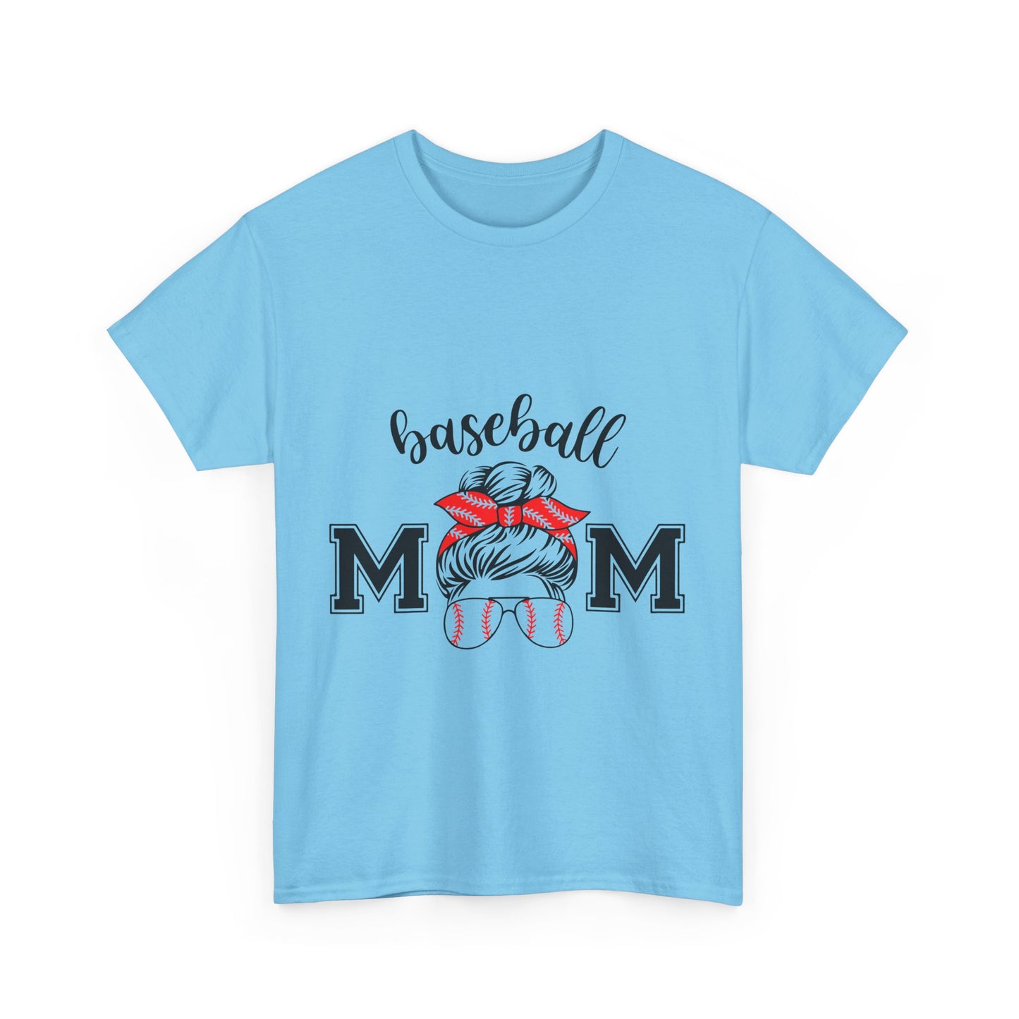 Baseball Mom Unisex Heavy Cotton Tee - Perfect for Game Day