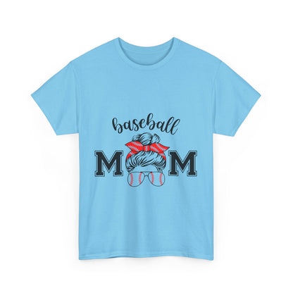 Baseball Mom Unisex Heavy Cotton Tee - Perfect for Game Day