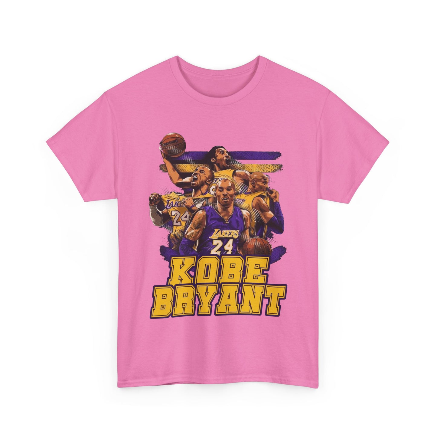 Kobe Bryant Tribute Unisex Heavy Cotton Tee - Basketball Legend Shirt