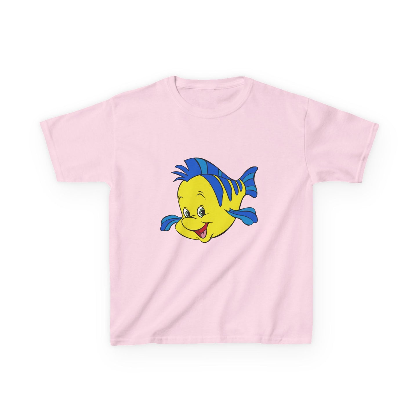 Kids Cartoon Fish Tee - Fun Summer T-Shirt, Gift for Birthday, Beach Day, Family Outings, Vacation Wear