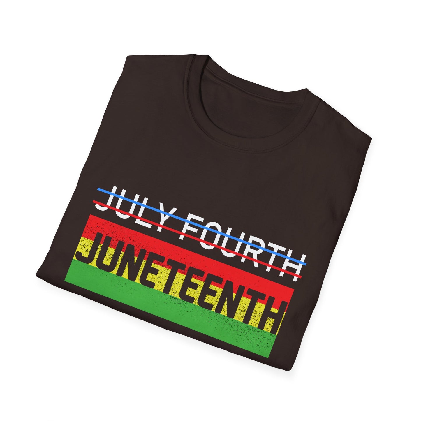 Juneteenth and July Fourth Celebration T-Shirt, Unisex Tee for Summer, Events, Independence Day, African American Heritage