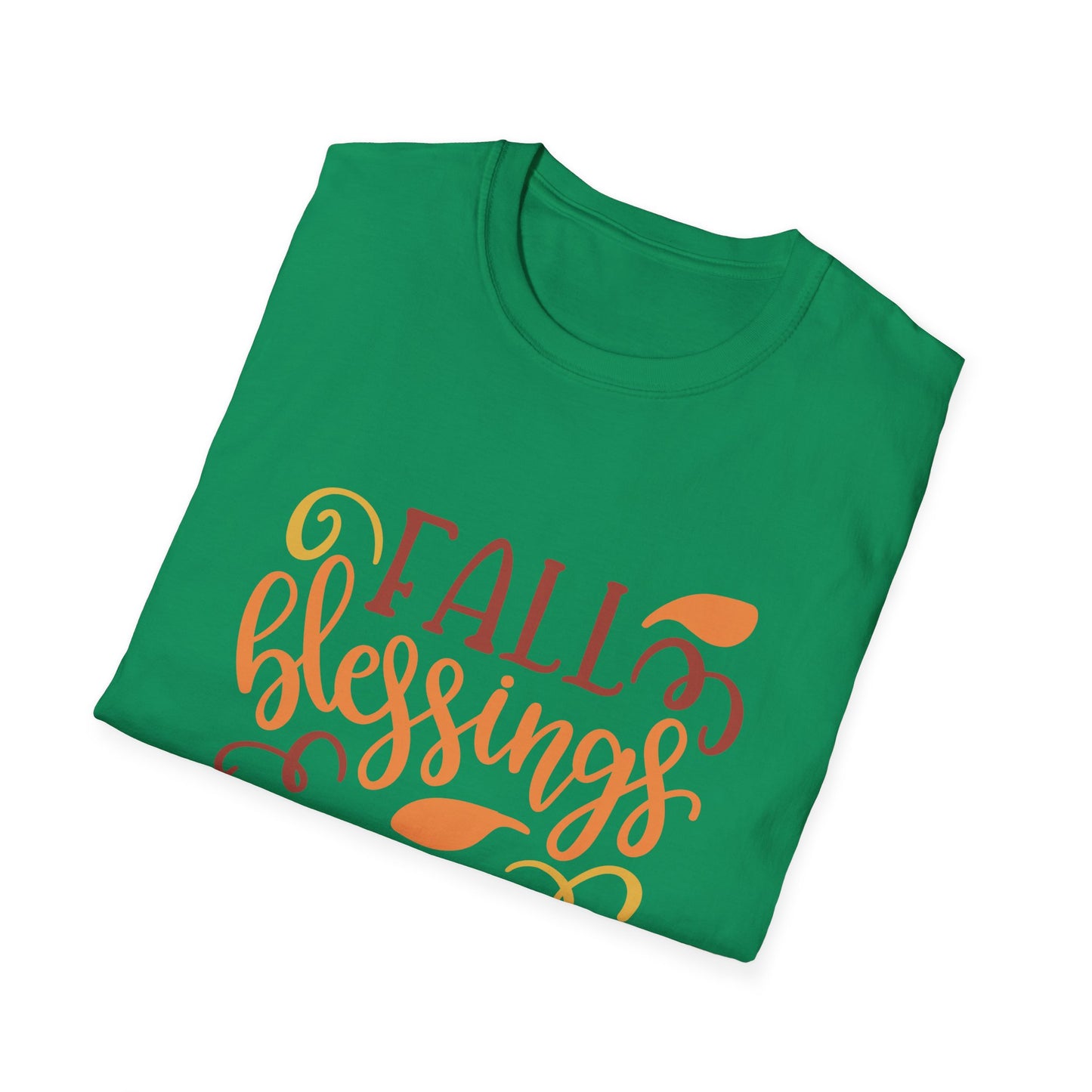 Fall Blessings T-Shirt, Cute Autumn Tee, Thanksgiving Gift, Cozy Casual Wear, Seasonal Graphic Shirt