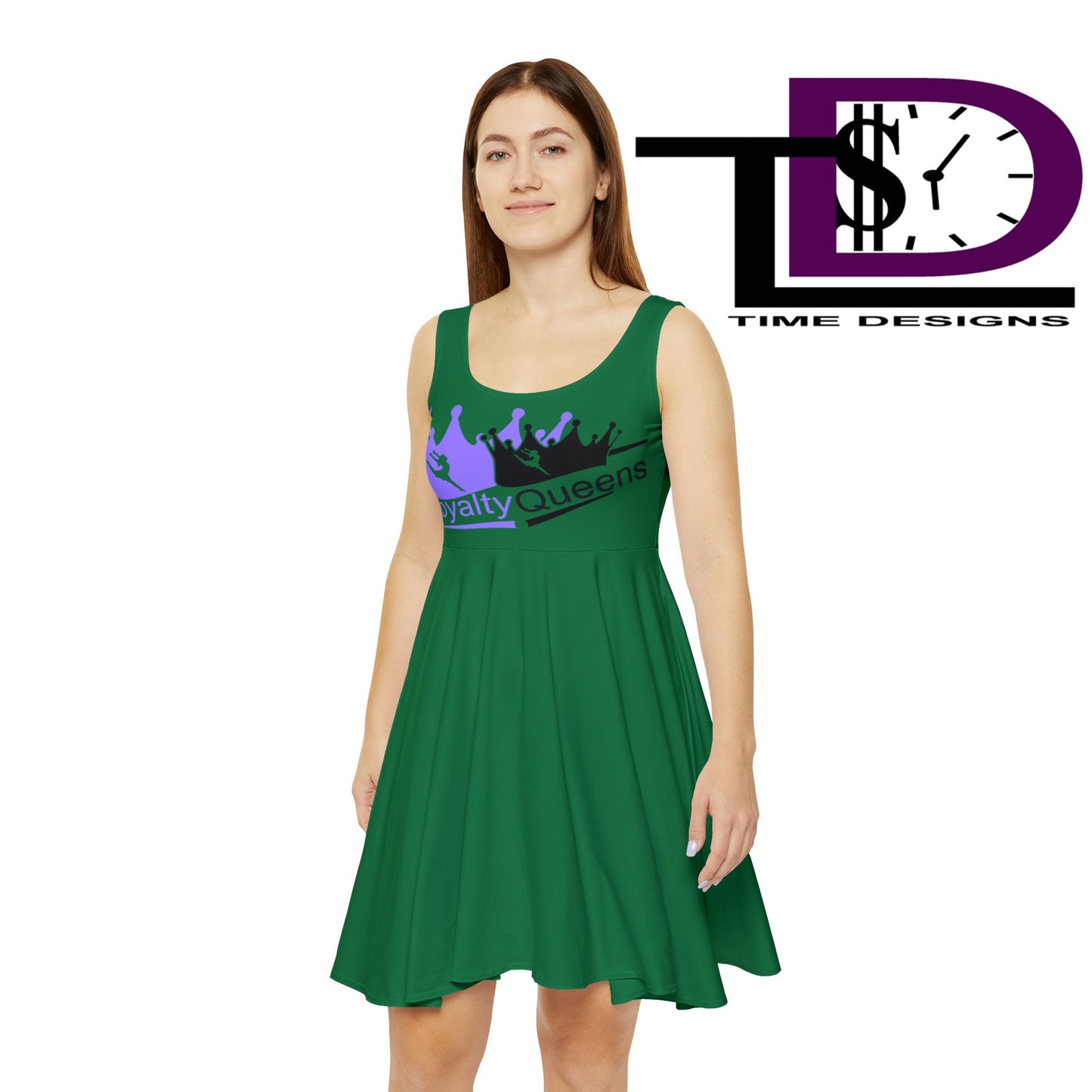 Chic Women's Skater Dress - Perfect for Queens, Casual Party Dress, Summer Outfits, Birthday Gift, Trendy Women's Fashion