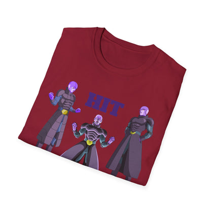 Unisex Softstyle T-Shirt - HIT Character Design for Anime Lovers