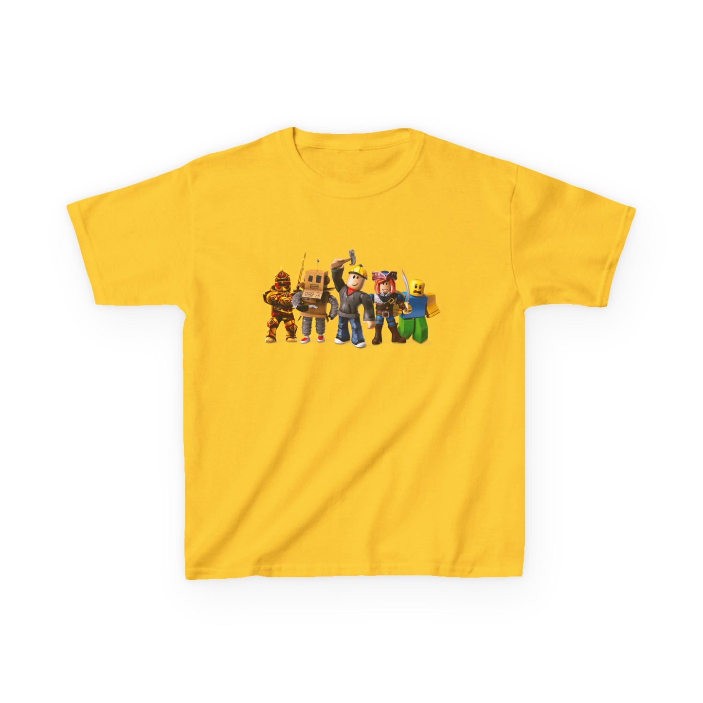 Minecraft Characters Kids Tee, Gamer T-Shirt, Fun Casual Wear, Birthday Gift, Children's Apparel