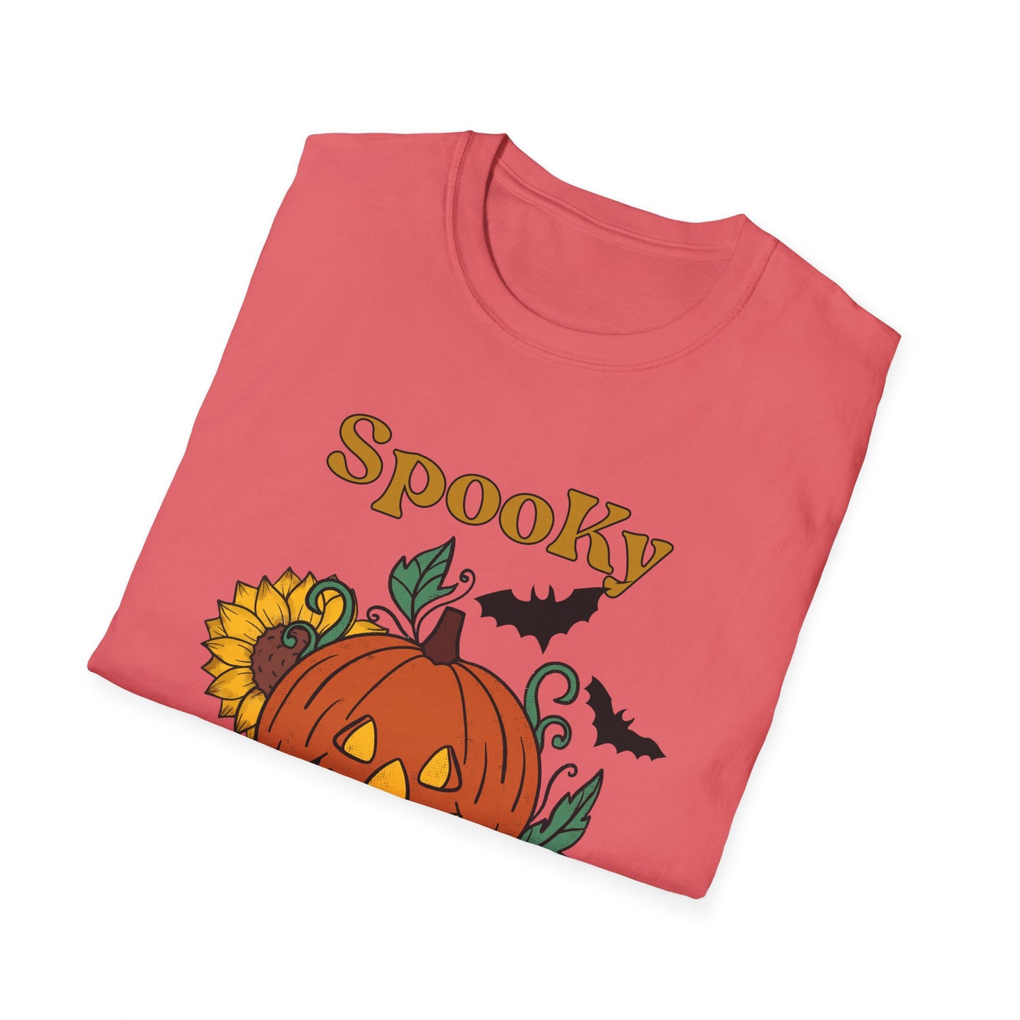 Spooky Season Unisex T-Shirt, Halloween Shirt, Pumpkin Tee, Fall Clothing, Festive Apparel