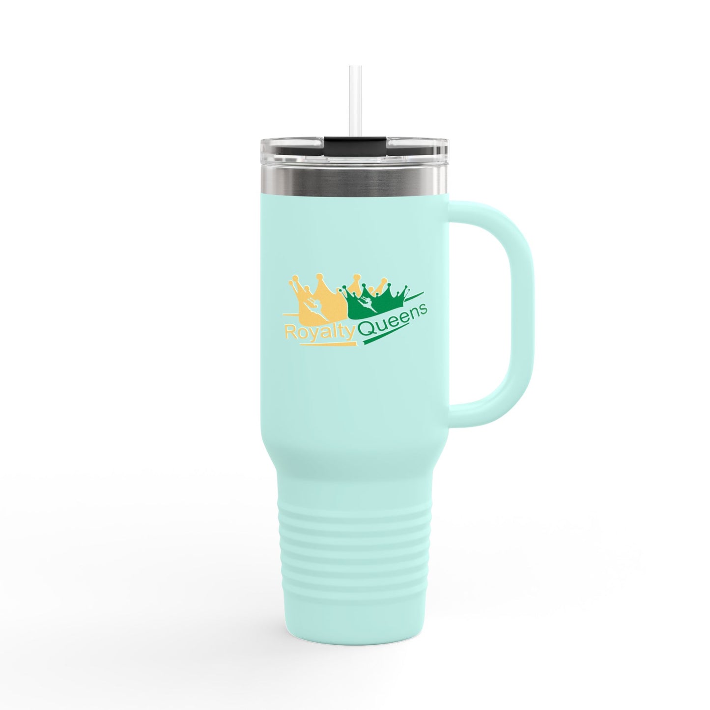 Royalty Queens Insulated Travel Mug, 40oz - Perfect for Road Trips, Gifts, Coffee Lovers, Outdoor Adventures, Summer Celebrations