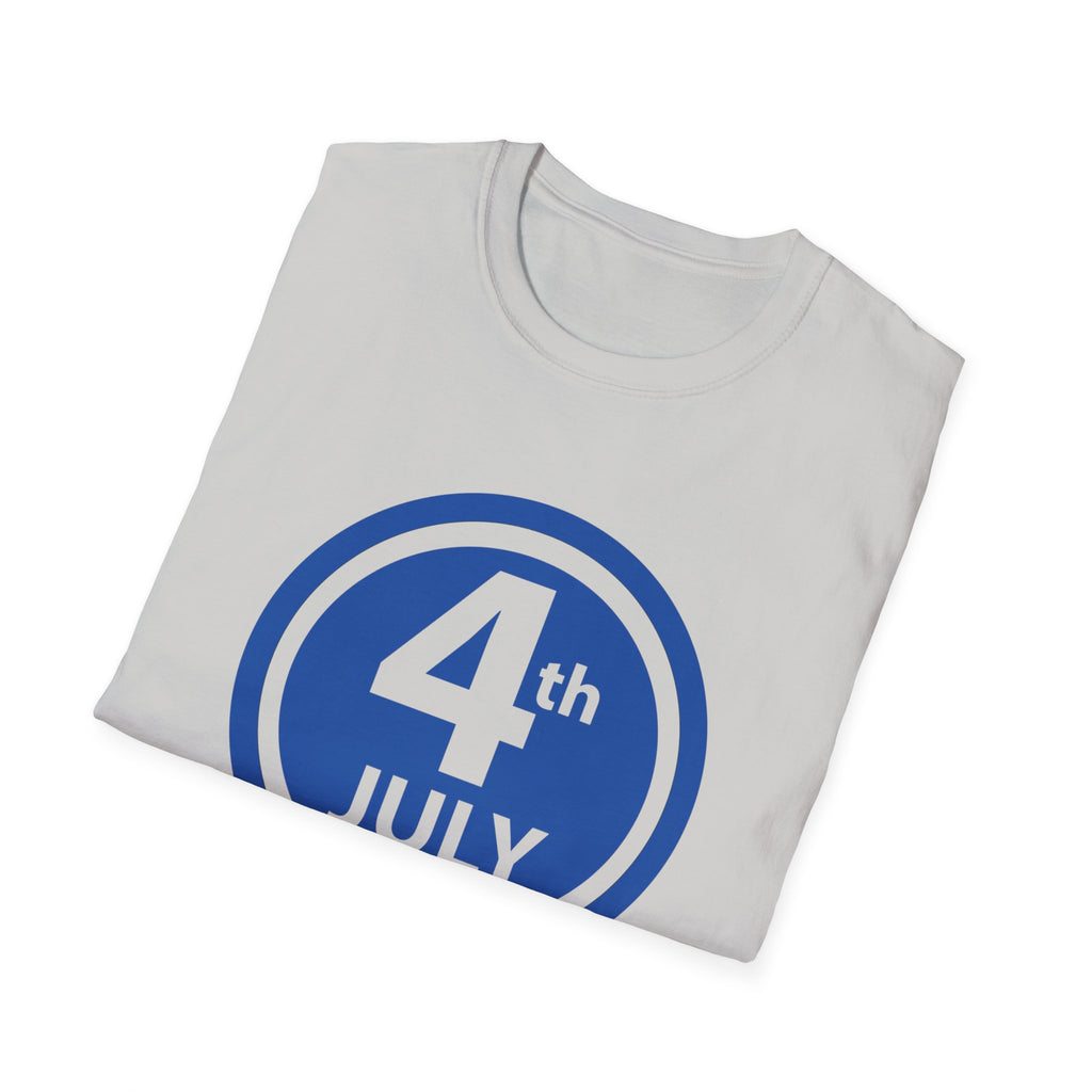 4th of July Unisex Softstyle T-Shirt, Independence Day Tee, Patriotic Shirt, July 4th Celebration T-Shirt, USA Pride Clothing