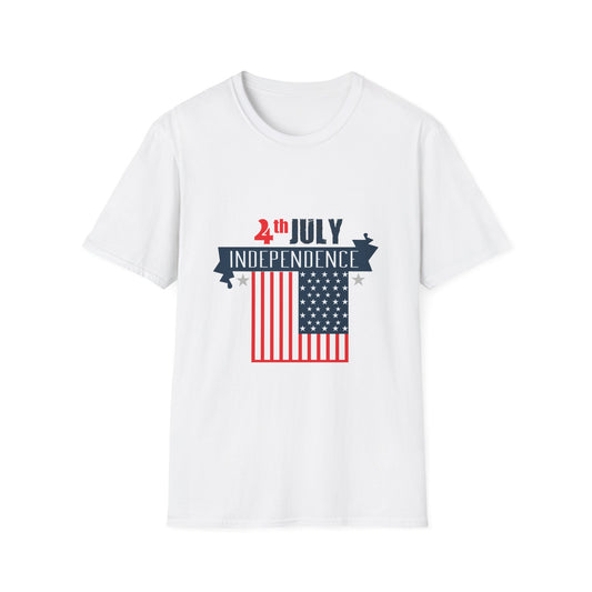 Independence Day Unisex T-Shirt, 4th of July Tee, Holiday Shirt, Patriotic Apparel, Summer Celebration Wear