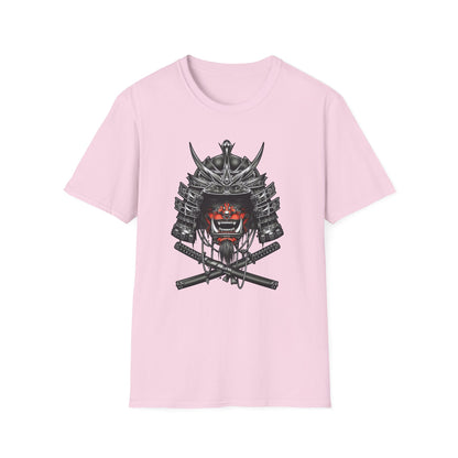 Unisex Samurai Warrior Graphic T-Shirt - Bold Design for Casual Wear