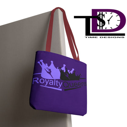 Royalty Queens Tote Bag | Empowering Women Gift | Stylish Carryall for Every Occasion | Fashionable Beach or Grocery Tote