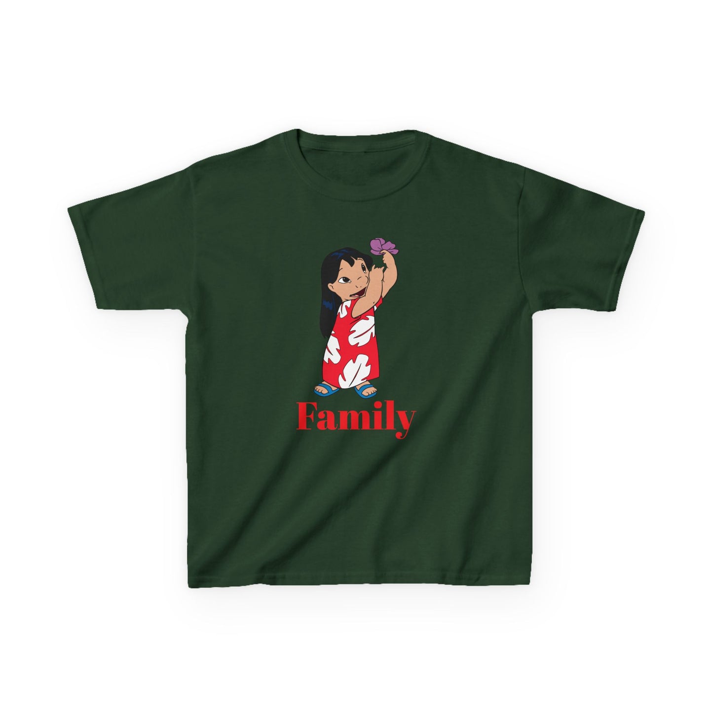 Kids Family Tee, Cute Kids T-Shirt, Family Bonding Shirt, Birthday Gift for Kids, Cute Family Design Tee