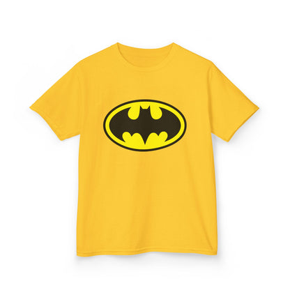 Batman Kids Tee, Superhero Shirt for Boys, Fun Graphic T-Shirt, Birthday Gift, Comic Style Apparel