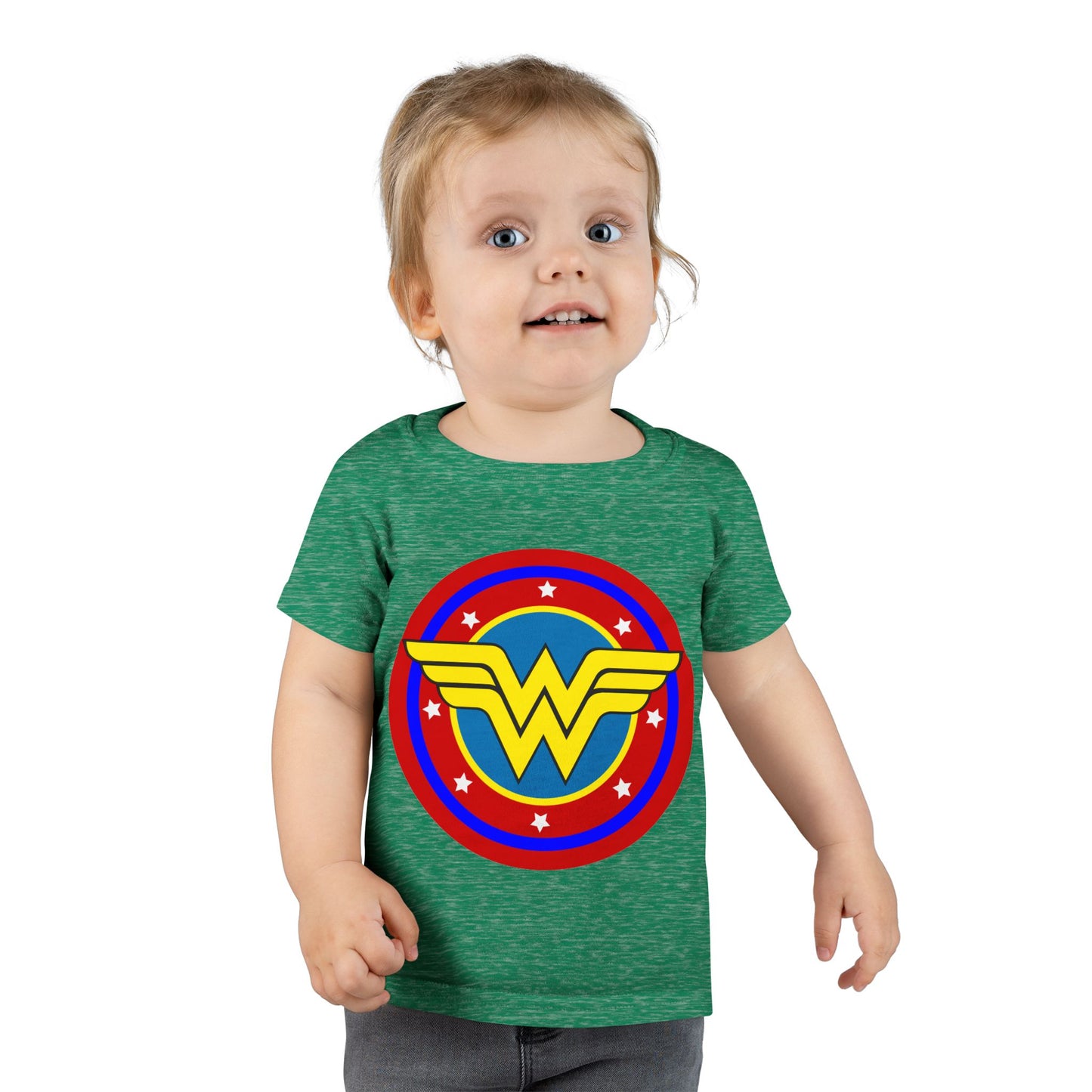 Wonder Woman Toddler T-Shirt, Superhero Tee, Kids Birthday Gift, Toddler Outfit, Superhero Apparel
