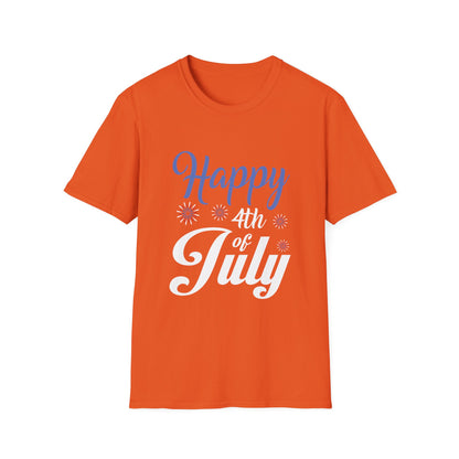 Happy Vibes Unisex Softstyle T-Shirt | Casual Wear, Gift for Friends, Birthday Gift, Positivity Shirt, Everyday Comfort