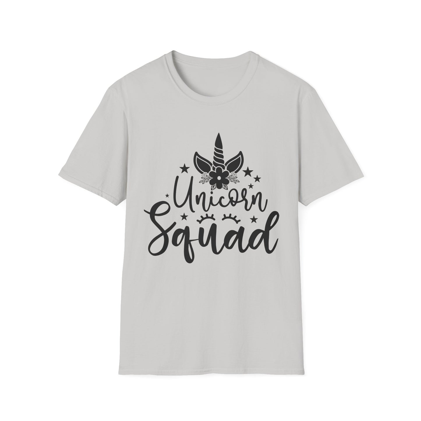Unisex Softstyle T-Shirt - Unicorn Squad Tee for Magical Friends