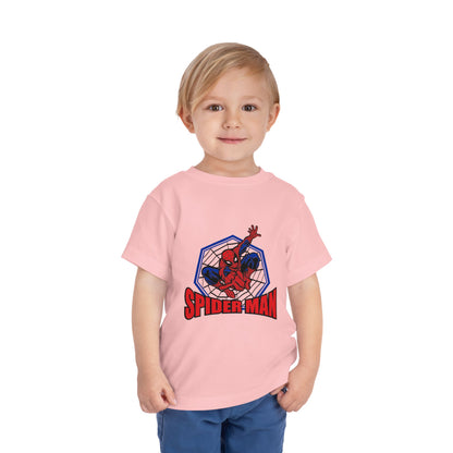 Spider-Man Toddler T-Shirt, Cute Kids Tee, Superhero Birthday Gift, Child's Playwear, Cartoon Apparel