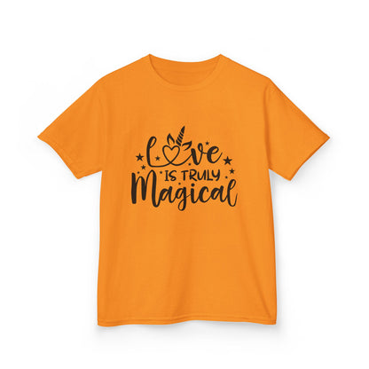 Kids Magical Love Tee - Cute & Comfy Heavy Cotton T-Shirt for Children