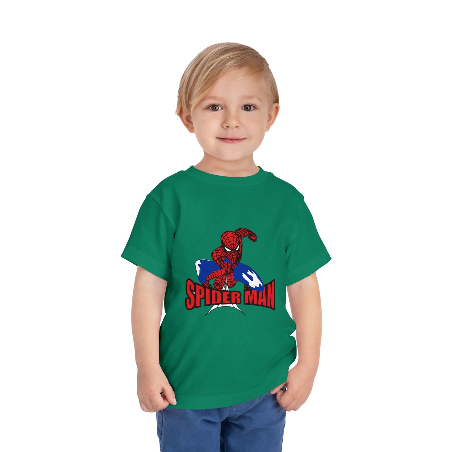 Spiderman Toddler Tee, Kids Superhero Shirt, Birthday Gift, Playtime Outfit, Back to School Apparel, Boys Graphic Tee