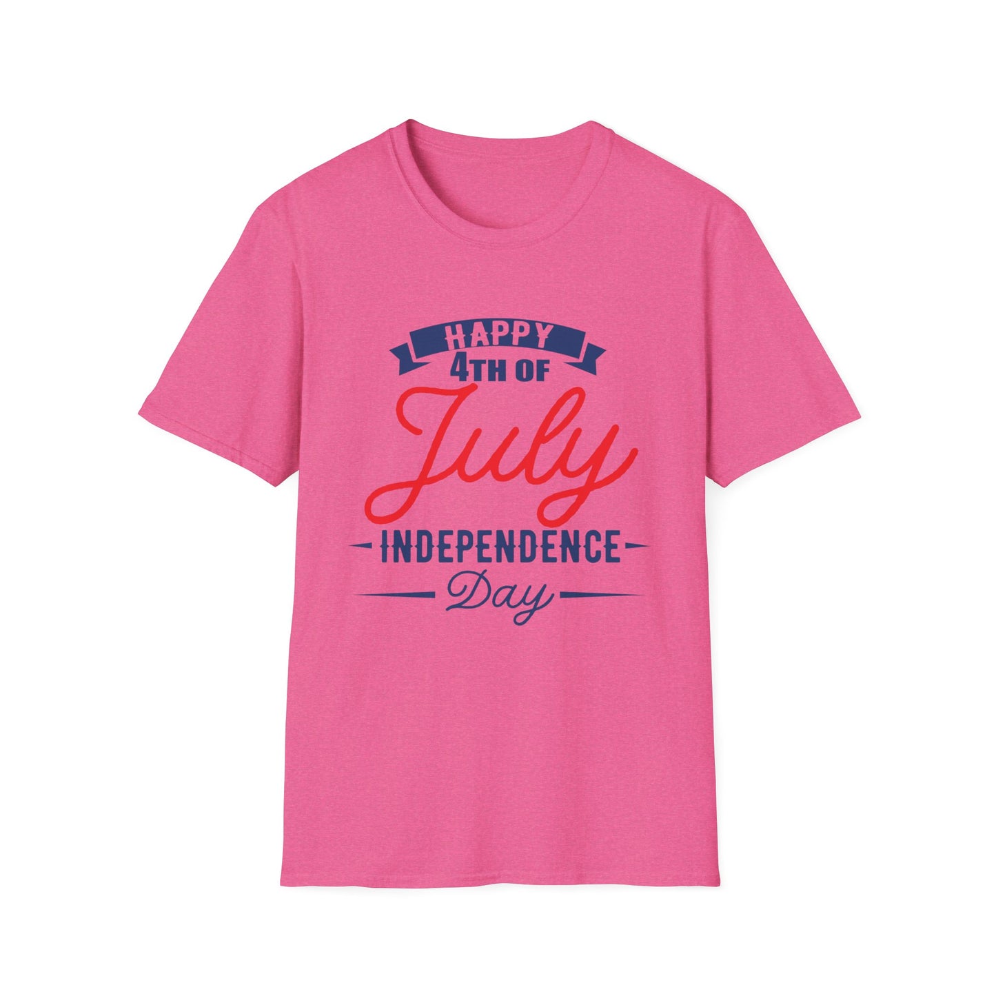 Happy 4th of July Unisex T-Shirt, Independence Day Tee, Summer Celebration Shirt, Patriotic Apparel, Casual Festival Wear