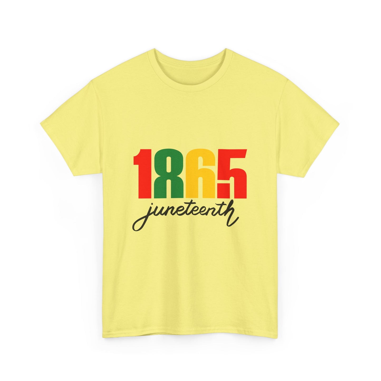 Juneteenth Celebration Tee, Unisex Cotton Shirt, 1865 Juneteenth T-Shirt, Freedom Celebration Apparel, Black History Month Gear