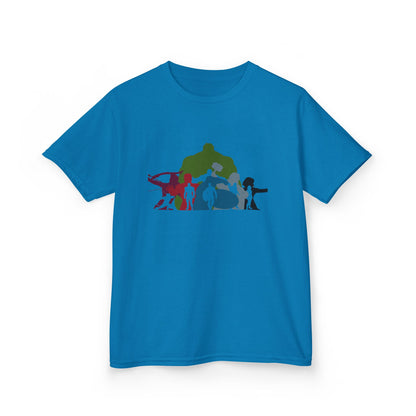 Superhero Kids Tee, Kids Heavy Cotton™ Shirt, Cartoon Character Tee, Youth Graphic Tee, Fun Gift for Children