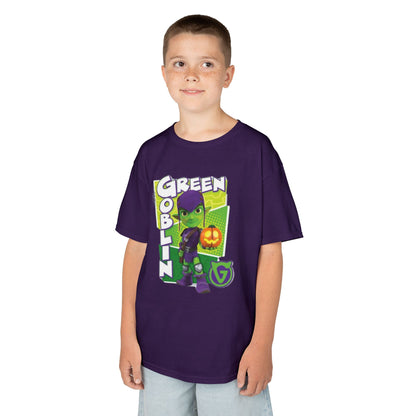 Kids Green Goblin Tee - Fun Halloween T-Shirt for Kids