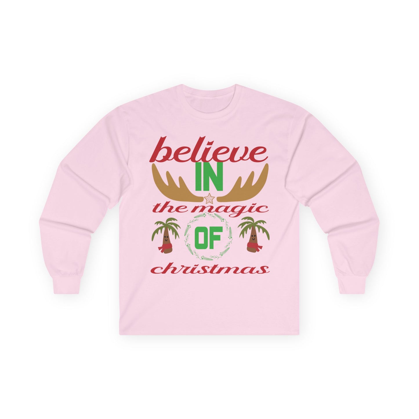 Believe in the Magic of Christmas Long Sleeve Tee, Holiday Apparel, Unisex Christmas Shirt, Festive Holiday Gift, Winter Clothing, [...]