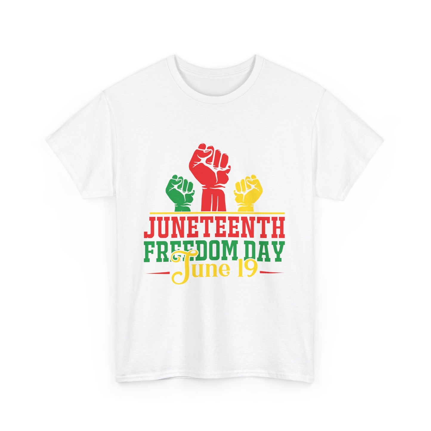 Juneteenth Freedom Day Tee | Unisex Cotton T-Shirt for Celebrating Emancipation, Black History Month, Racial Justice, Equality