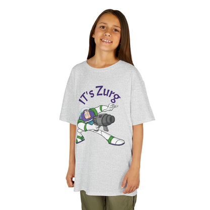 Kids Buzz Lightyear Tee - 'It's Zorg' Fun Cotton T-Shirt