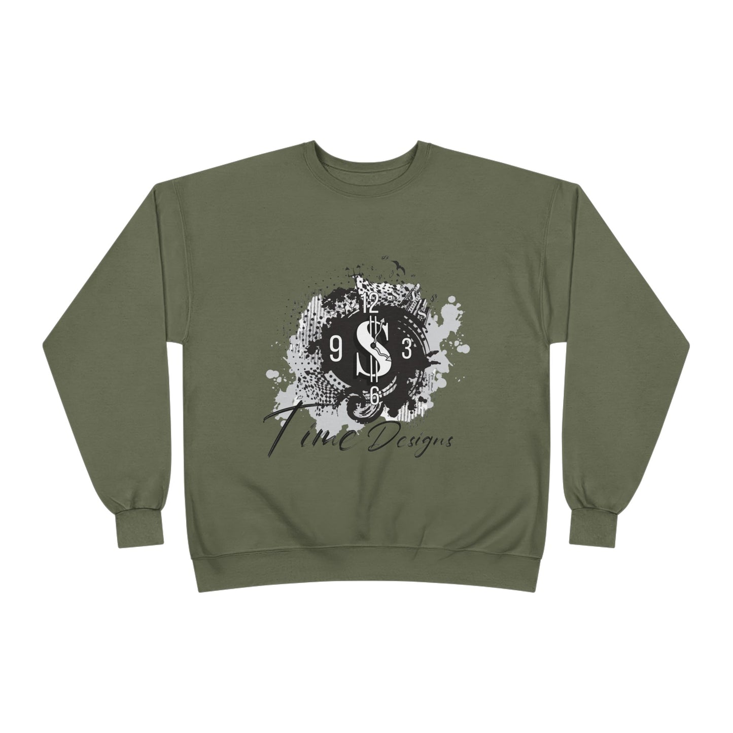 Unisex Eco-Friendly Graphic Crewneck Sweatshirt