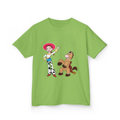 Kids Cowboy Adventure Tee, Children's Graphic T-Shirt, Fun Kids Wear, Western Theme Shirt, Birthday Gift, Casual Summer Top