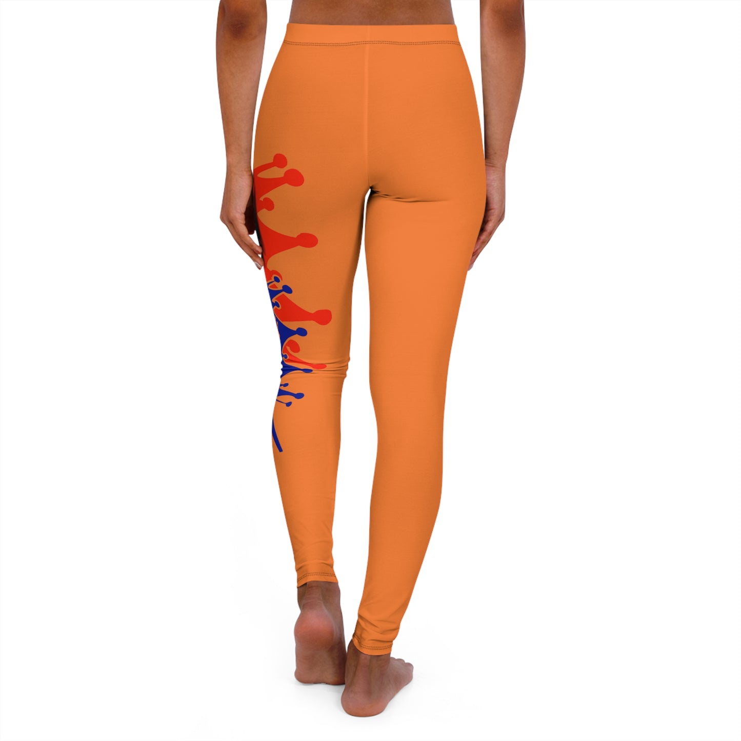 Royalty Queens Spandex Leggings for Women - Vibrant Activewear for Comfort and Style