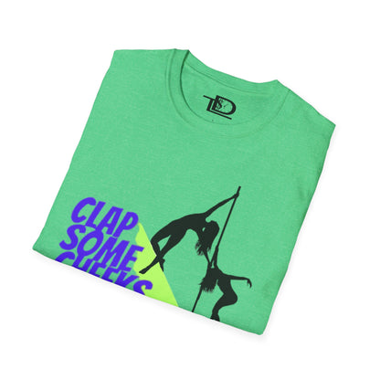 Clap Some Cheeks Save a Freak T-Shirt, Fun Graphic Tee for Parties, Gift for Dancers, Unique Statement Shirt, Cool Casual Wear