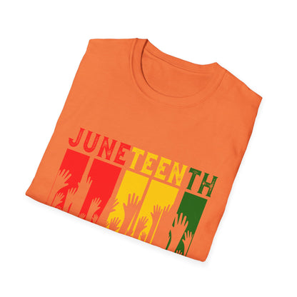 Juneteenth Celebration T-Shirt | Soft, Unisex, Freedom, Heritage, Cultural Pride, Gift, Commemorative Wear