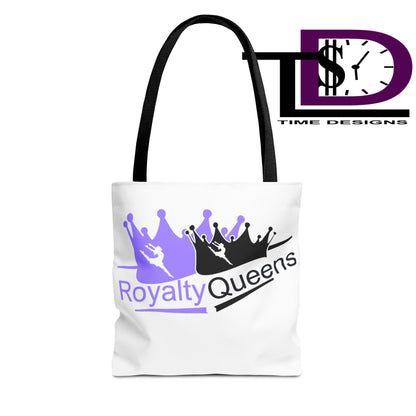 Royalty Queens Tote Bag, Stylish Shopping Tote, Gift for Queens, Dance Enthusiast Bag, Birthday Tote, AOP Design