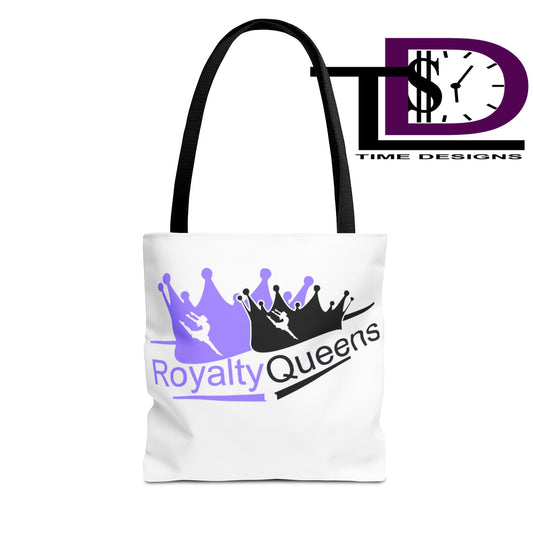 Royalty Queens Tote Bag, Stylish Shopping Tote, Gift for Queens, Dance Enthusiast Bag, Birthday Tote, AOP Design