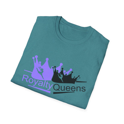 Royalty Queens T-Shirt, Casual Tee, Gift for Queens, Birthday Apparel, Women Empowerment Shirt, Statement Fashion